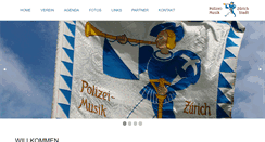 Desktop Screenshot of polizeimusik.ch